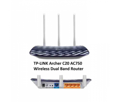 Tp-link Archer c20 AC750 Dual Band Router